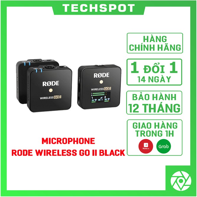 Microphone Rode Wireless Go II (Chính Hãng) wireless go 2