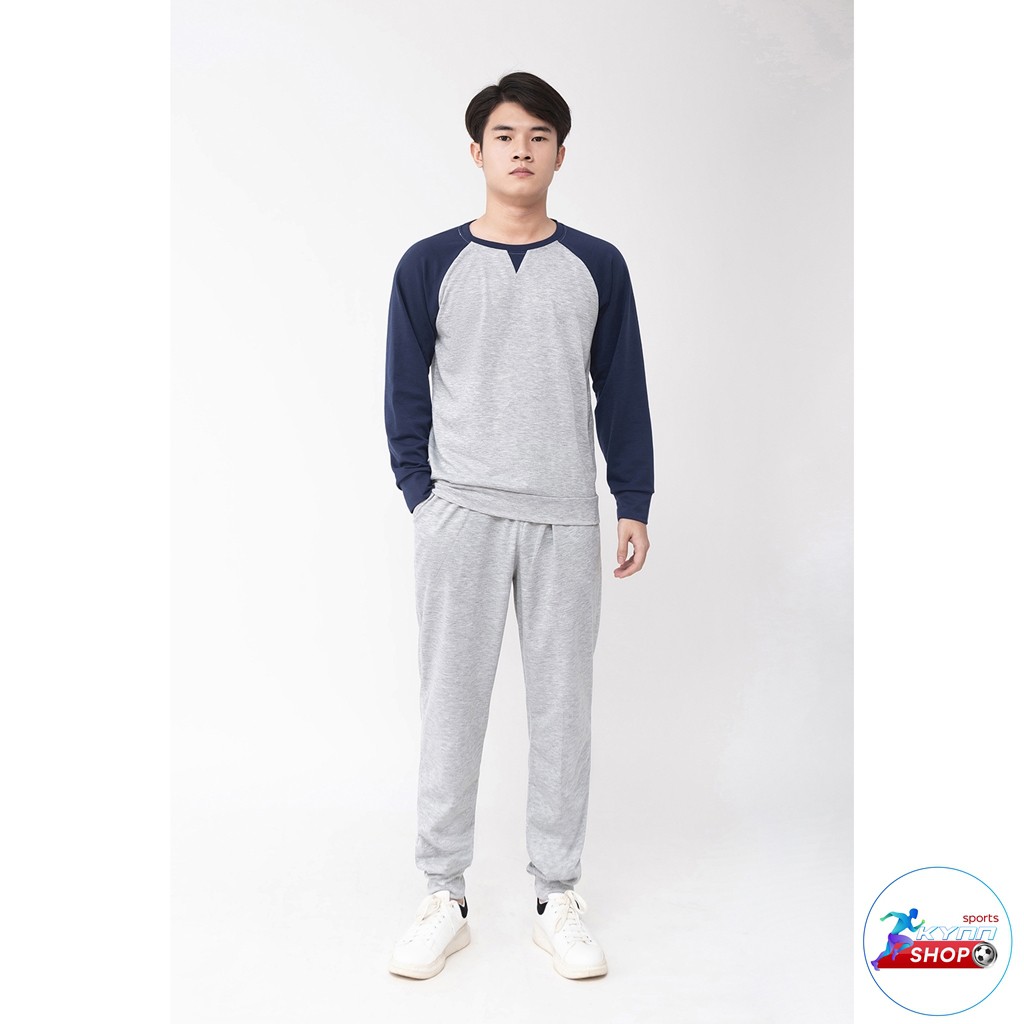 Bộ mặc nhà chất liệu vải thun da cá thời trang thu đông nam kynn shop