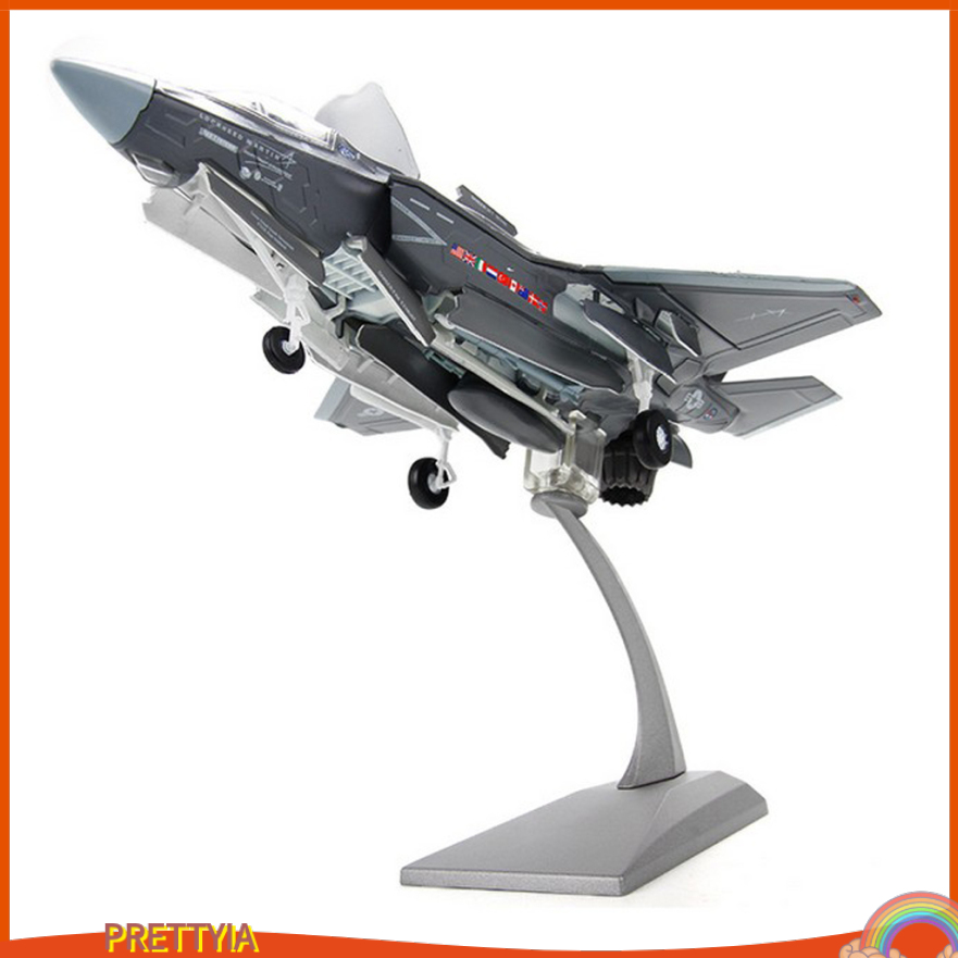 AIRCRAFT MODEL Đồ trang trí Máy Bay Chiến Đấu Diecast F-35B Tỉ Lệ 1: 72