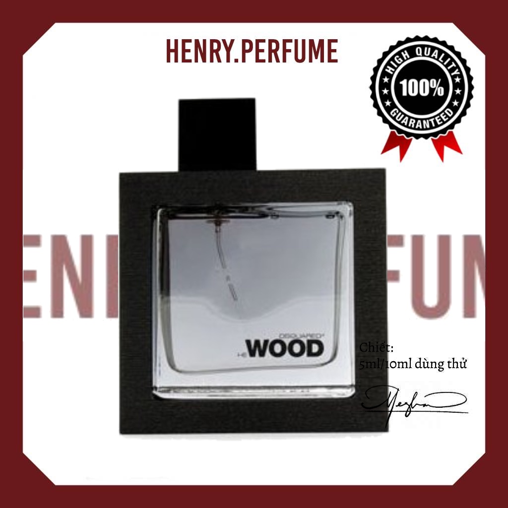 ⛅ Nước hoa nam He Wood Silver Wind Wood của hãng DSQUARED²  ®️