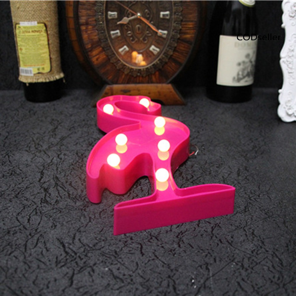 Đèn Ngủ Hình Cây Xương Rồng / Chim Hồng Hạc 3d