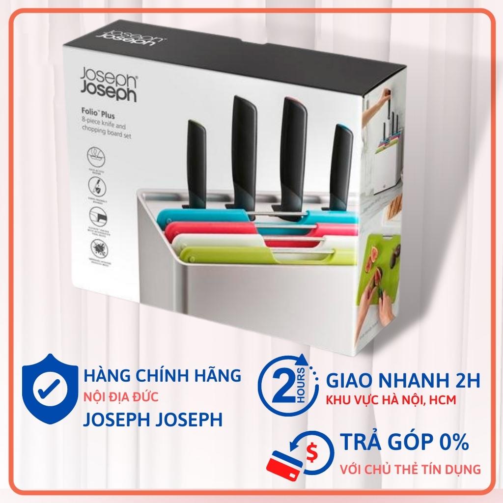 Set dao kèm thớt Joseph kháng khuẩn 4 dao kèm 4 thớt.