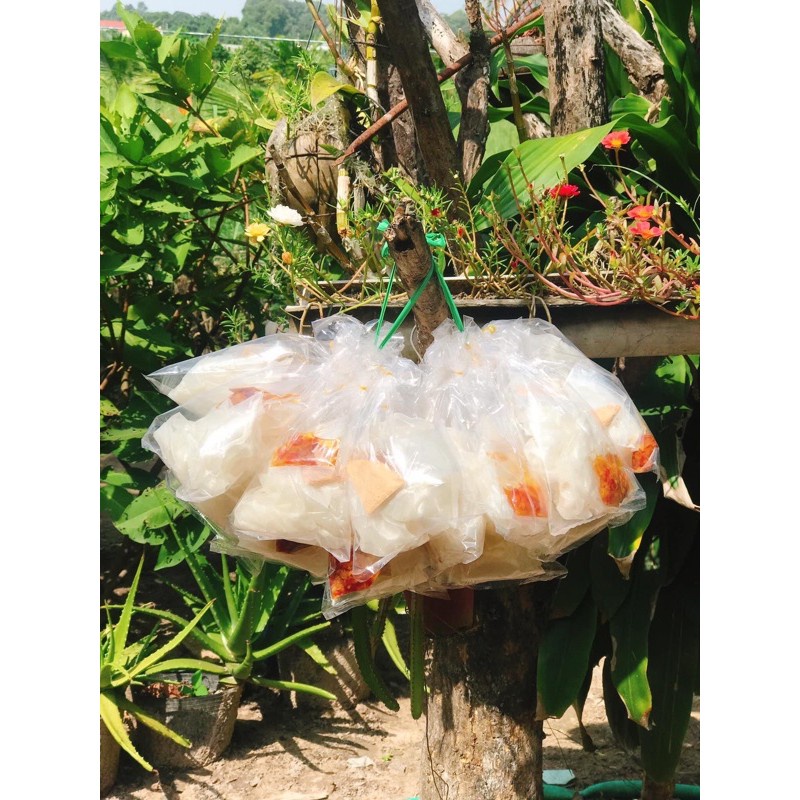 [10b] Bánh tráng vò phơi sương sate muối nhuyễn siêu cay Tây Ninh loại 1