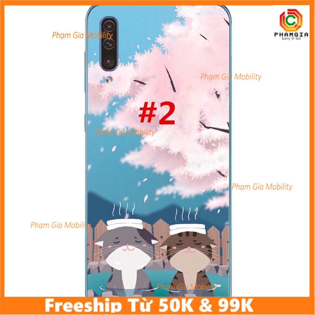 Ốp lưng dẻo in hình dễ thương Samsung Galaxy A70 A50 A40 A30 A20 A10