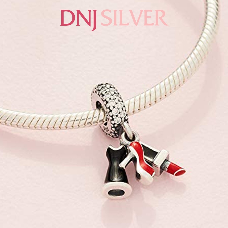 Charm bạc 925 cao cấp, hàng chuẩn bạc - Charm Glamour Trio Dangle thích hợp để mix vòng tay charm - DN315