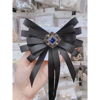 tag nơ cài áo vải
