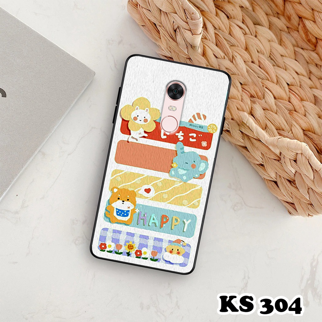 Ốp lưng Xiaomi Redmi Note 3 - Xiaomi Redmi Note 4 - Xiaomi Redmi Note 4X - Ốp in hình gấu &amp; thỏ đang yêu
