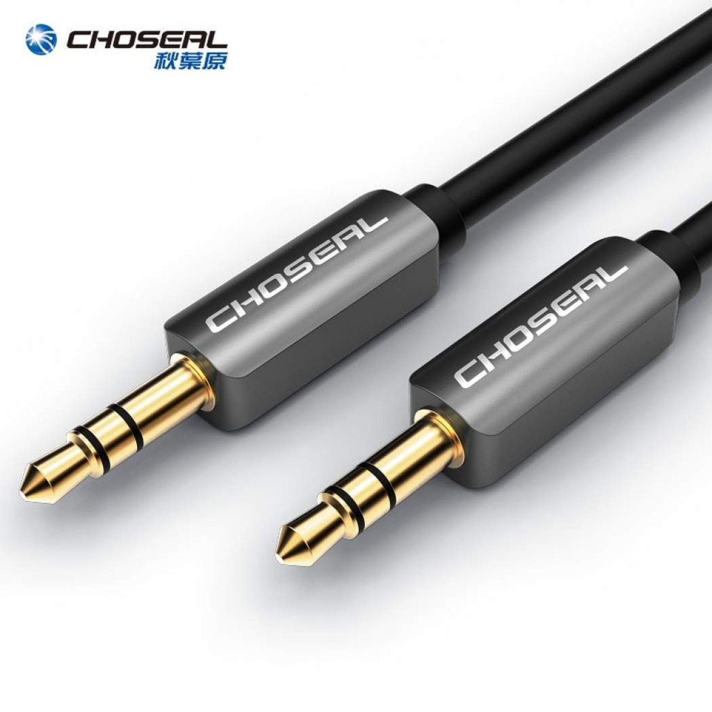 Dây cáp âm thanh audio 2 đầu 3.5mm Choseal 1.5M