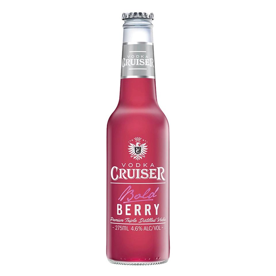 Nước Trái Cây lên men Vodka Cruiser Bold Berry – Chai 275ml