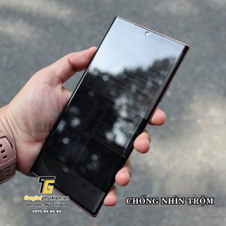 Tấm dán samsung note 10 plus, note 20, note 20 ultra, s20, s20 ultra, s21, s21 plus, s21 ul ppf full màn chống nhìn trộm