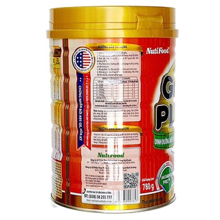 Sữa Nutifood Grow plus đỏ 900g