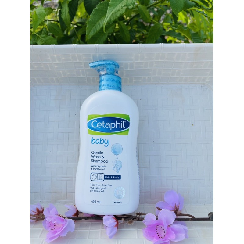 Sữa Duỡng Thể Cetaphil Baby Lotion và Tắm Gội 400ml