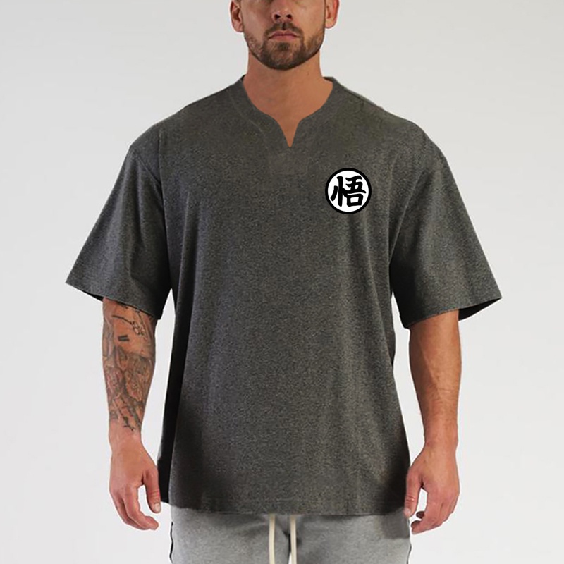 Áo Thun Tay Ngắn Dáng Rộng Phong Cách Hip Hop Có 3 Màu Thời Trang Cho Nam