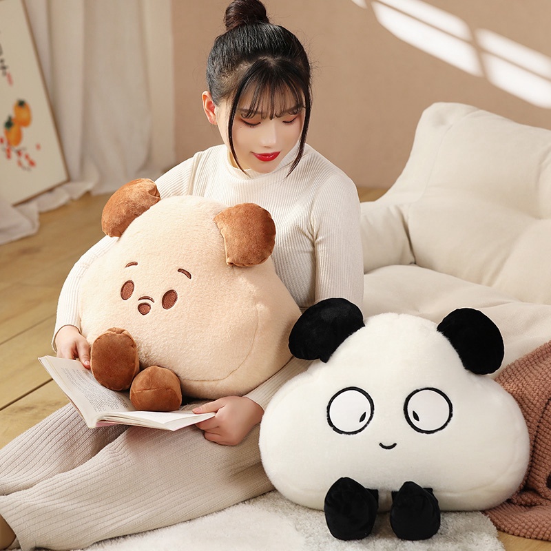 AIXINI Kawaii Bunny Plush Toy Cute Pig Plush Home Pillow Stuffed Animals Bear Dog Cat Plushies Soft Kids Morning Toys Gift for Children