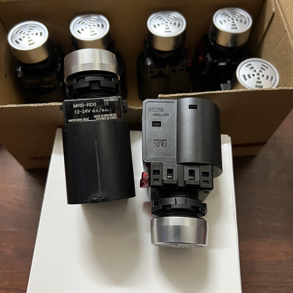 Còi Báo Tủ Điện Hanyoung MRB-RD0 24V, MRB-RA0 220V, Còi Báo Hiệu Hanyoung Phi 22