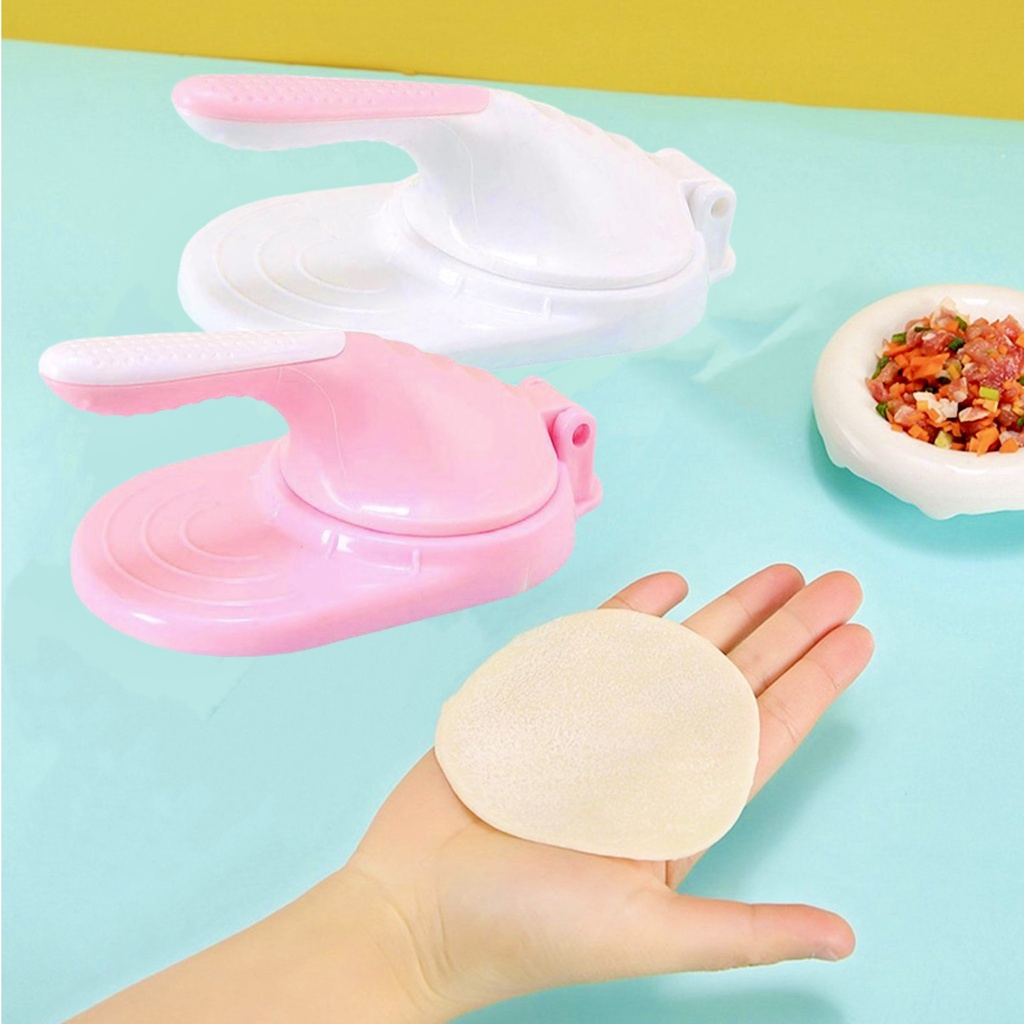 Dụng cụ ép bột, khuôn làm vỏ bánh xếp, bánh bao, há cảo, hoành thánh siêu nhanh