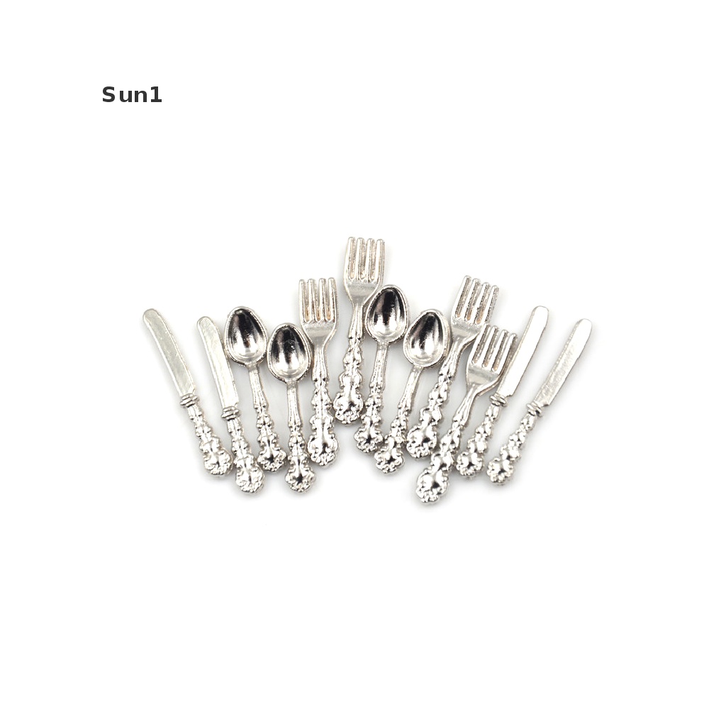 Bộ Dụng Cụ Bàn Ăn Tỉ Lệ 12 1: 12 Trang Trí Nhà Búp Bê