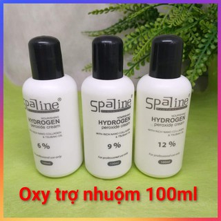 OXY trợ nhuộm tóc Spaline Lavox 100ml ( 6%, 9%, 12%)