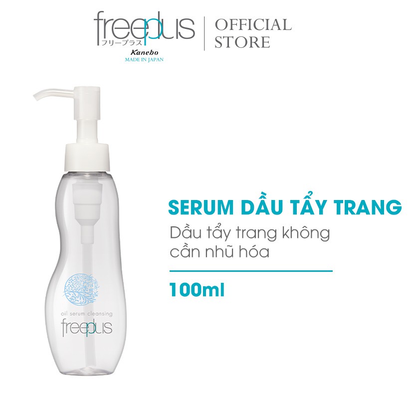 [Mã BMLT100 giảm đến 100K đơn 499K] Serum Dầu Tẩy Trang Dưỡng Ẩm Freeplus 100ml