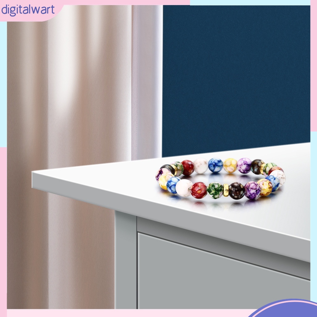 Vòng Đeo Tay Đá Núi Lửa Kỹ Thuật Số Bắt Mắt Chữa Bệnh Cho Nam Nữ