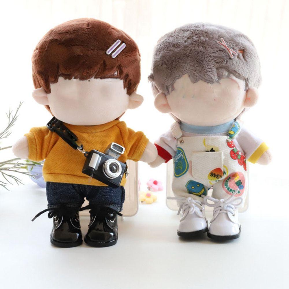 NIUYOU 1 Bộ Quần Áo Búp Bê 20cm Quần Áo 3 Kiểu Áo Thun 1 / 12
