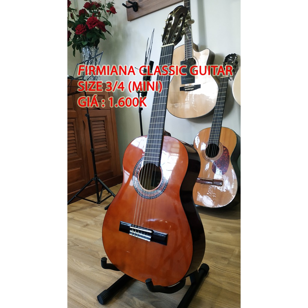 Firmiana Mini Semi-Classic Guitar - Guitar Classic Cần Nhỏ, Dáng Nhỏ, Dễ Ôm