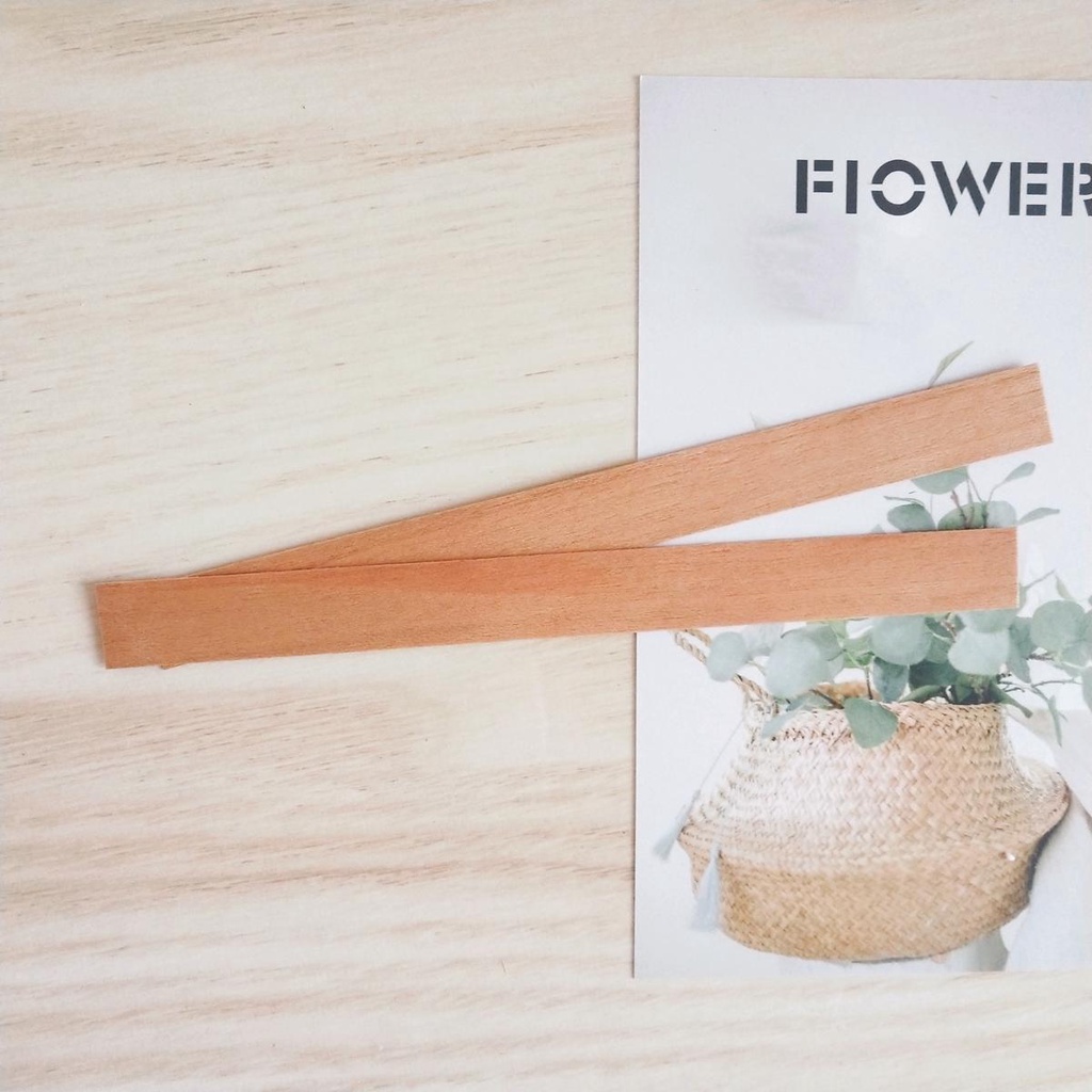 NICKOLAS Set 50 Cây Nến Gỗ Trang Trí Tiệc