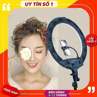 Đèn Led livestream 20cm , đèn livestream hỗ trợ trang điểm, chụp ảnh, quay phim 3 chế độ sáng