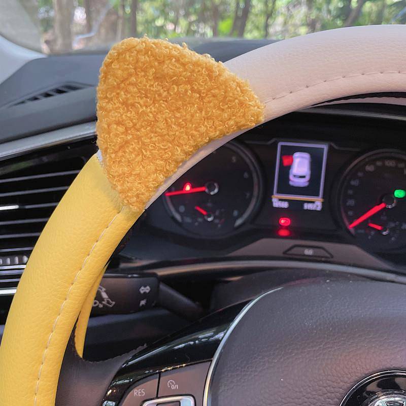 Bọc vô lăng mùa hè nổi tiếng internet phong cách nữ thần dễ thương không trượt cho Volkswagen Mercedes-Benz 38cm