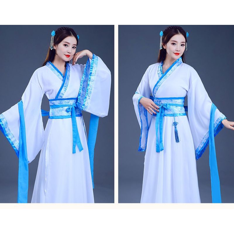 Váy hán phục chụp ảnh, thi múa, biểu diễn văn nghệ