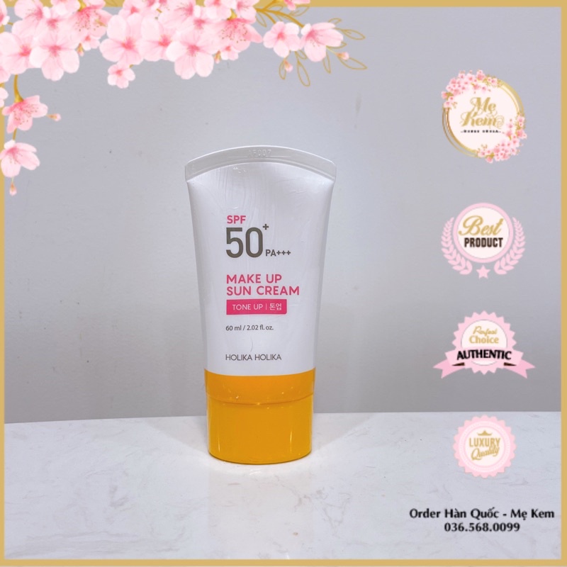 [Mẹ Kem] Kem chống nắng Make up sun cream Holika