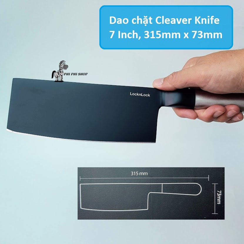 Dao nhà bếp Lock&Lock Ckk312 CKK922 CKK923 CKK924 , gọt, tỉa ,thái dài, chặt, santoku