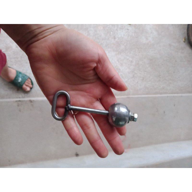 Khuyên sỏ mũi trâu bò 100 %inox không han rỉ ko xoắn chạc