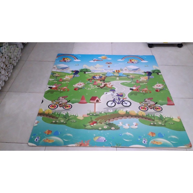 1 miếng xốp ghép sàn trải sàn khổ 60 60cm dày 1cm cho bé