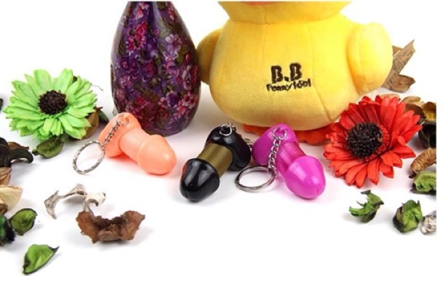 Combo 10 móc khoá ciu lò xo