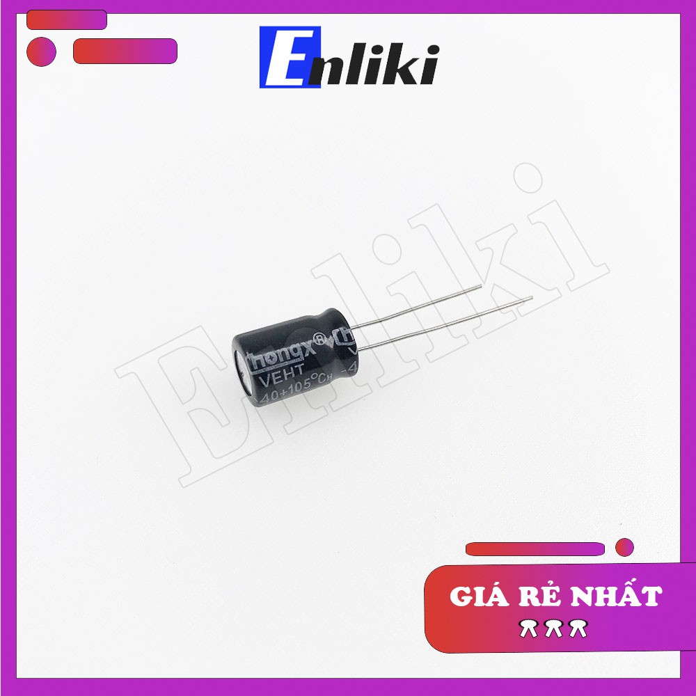 2 Chiếc Tụ 220uF 35V kích thước 8x12mm