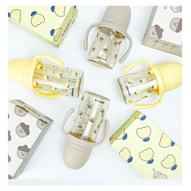 Bình hút tay cầm UBMOM LIMITED  220ml/280ml