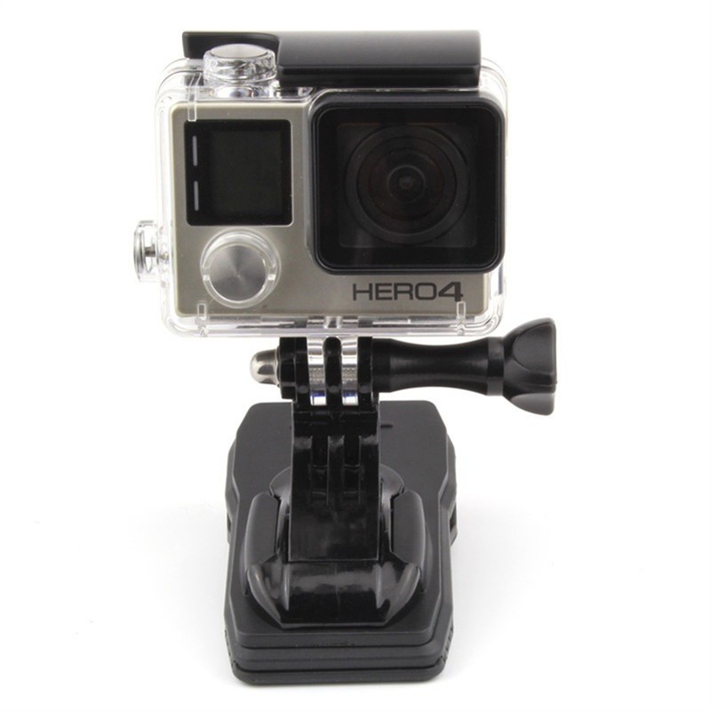 Kẹp giữ máy ảnh GoPro có thể xoay 360 độ gắn ba lô