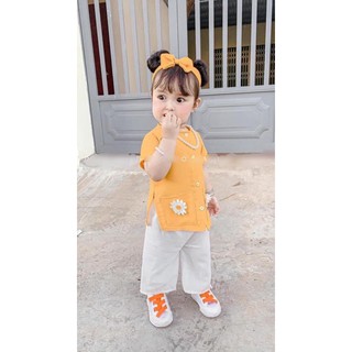 bộ đồ bà ba bé gái