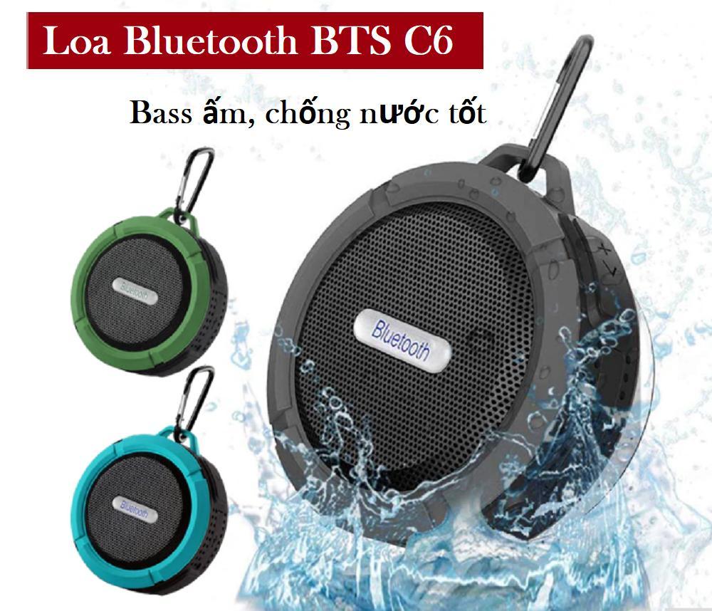 Mua Loa Nghe Nhac Mini,Loa Bluetooth Chống Nước BTSC6 - Âm Thanh Tốt, Bluetooth 3.0, Chuẩn Chống Nước IP65