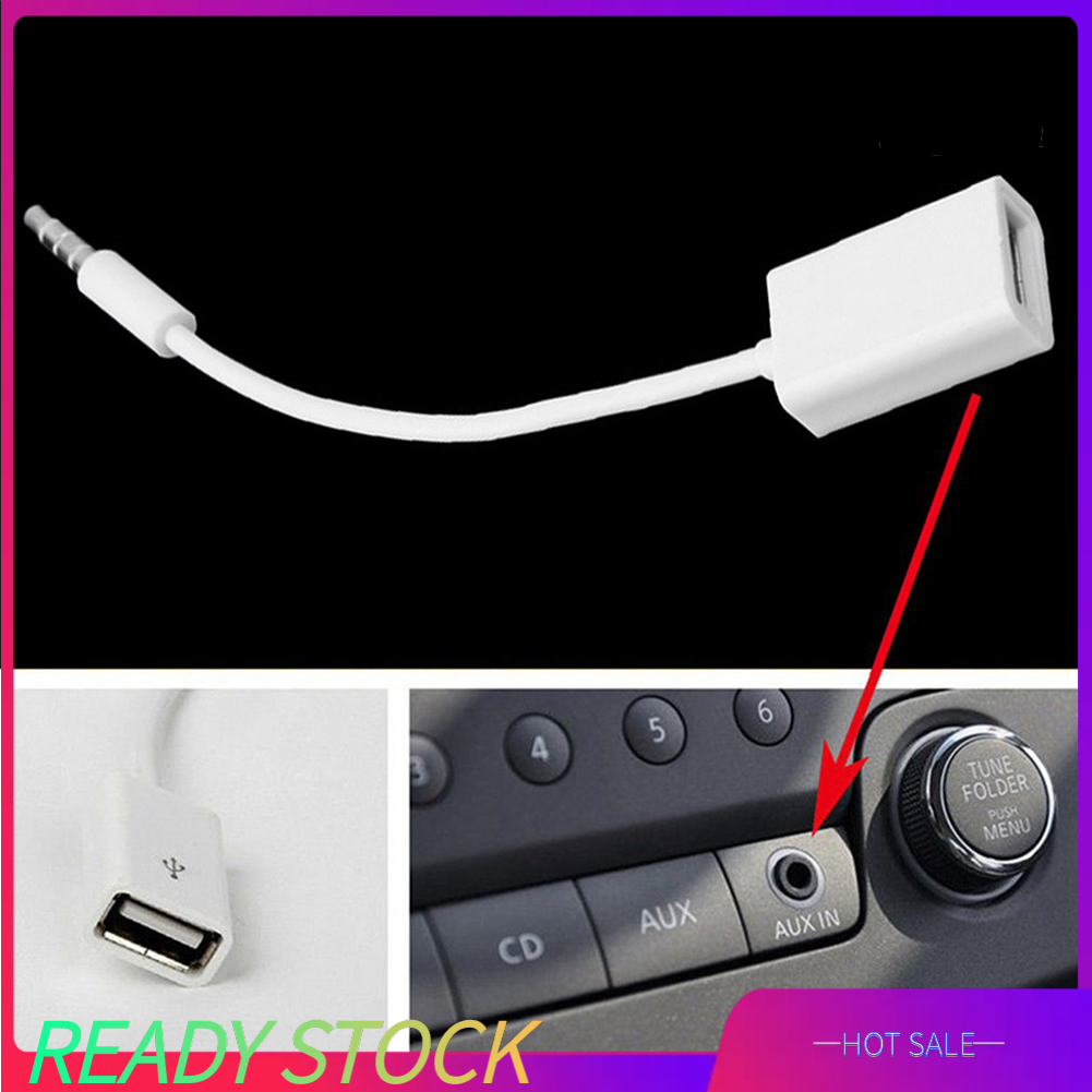 Cáp Chuyển Đổi Âm Thanh Cổng Usb 2.0 Sang 3.5mm Cho Xe Hơi | BigBuy360 - bigbuy360.vn