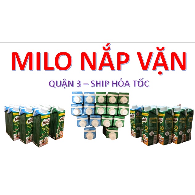 [Q.3] QUẬN 3 [HỎA TỐC] MỘT HỘP SỮA NẮP VẶN NGŨ CỐC LÚA MẠCH NESTLÉ MILO TEEN PROTEIN CANXI TRÚNG THƯỞNG RẺ NHẤT SHOPEE