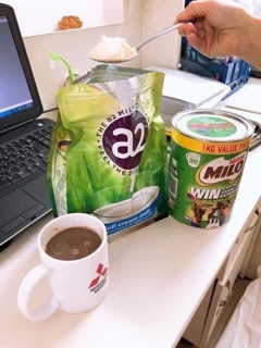 Milo và A2 fullcream