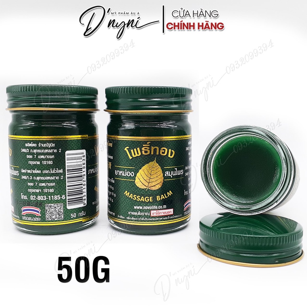 Dầu cù là lá bồ đề Massage Balm Thái Lan 50gr