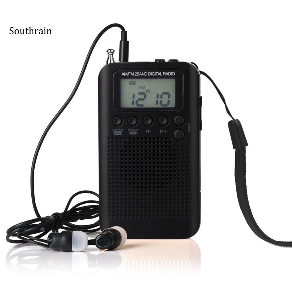 Radio Màn Hình Lcd 1.3 Inch 1.3 Inch Bỏ Túi Tiện Dụng Cho Xe Đạp