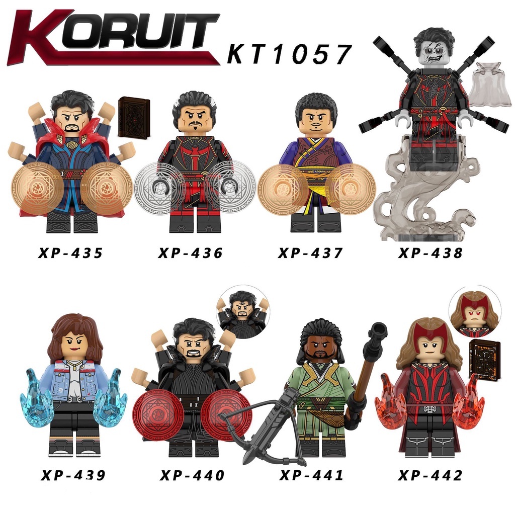 Bộ Đồ Chơi Lắp Ráp Mô Hình Nhân Vật Siêu Anh Hùng Cho Bé