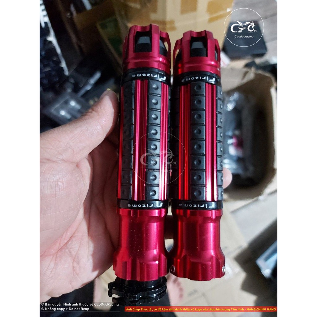 Bao tay rizoma gù xoay màu đỏ