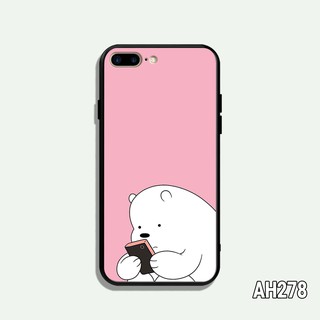 [FREESHIP ĐƠN TỪ 50K] Ốp lưng iPhone 7 Plus - iPhone 8 Plus in hình gấu