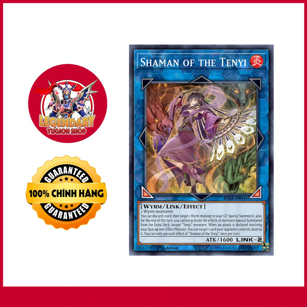 Thẻ Bài Yugioh Chính Hãng] Shaman Of The Tenyi