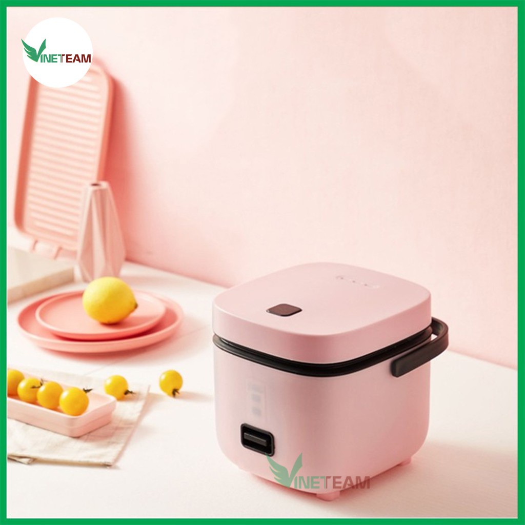 Nồi Cơm Điện Đa Năng Mini JIASHI 0.8L Nấu Cháo, Hầm xương,Hợp cho sinh viên ký túc xá, Hàng Nội Địa Trung Cao Cấp